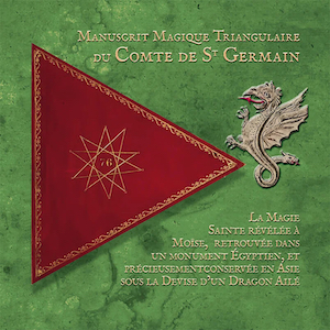 Manuscrit magique triangulaire du Comte de St Germain